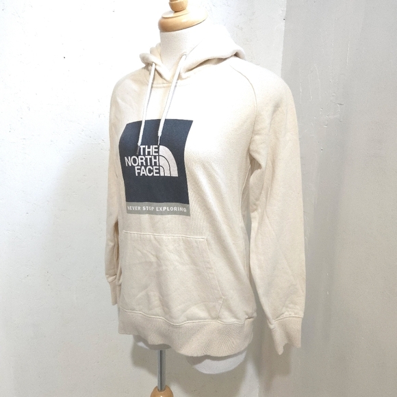The North Face | Cream Sweatshirt pullover Hoodie - Picture 3 of 11